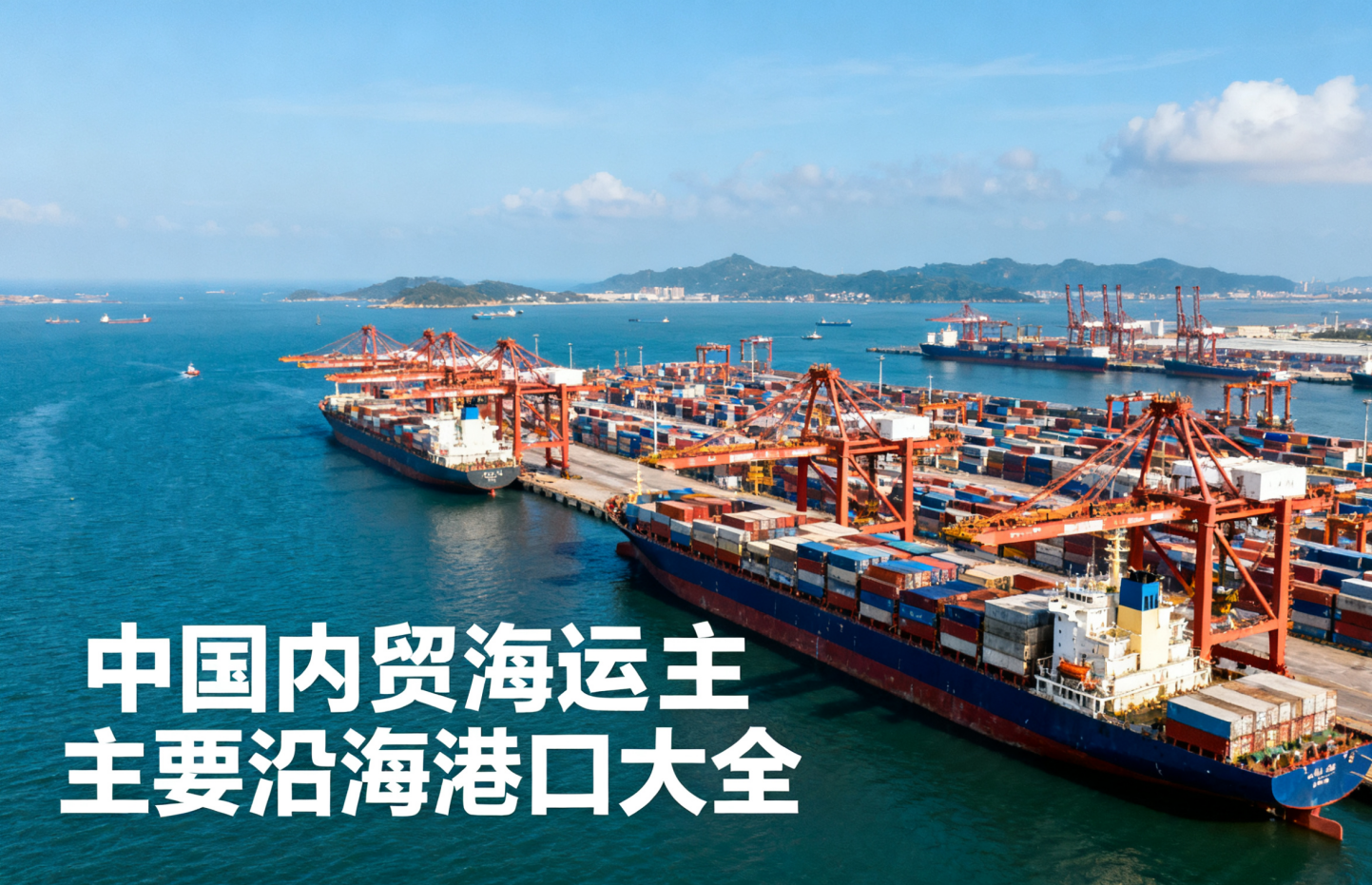 中国内贸海运重要沿海港口大全