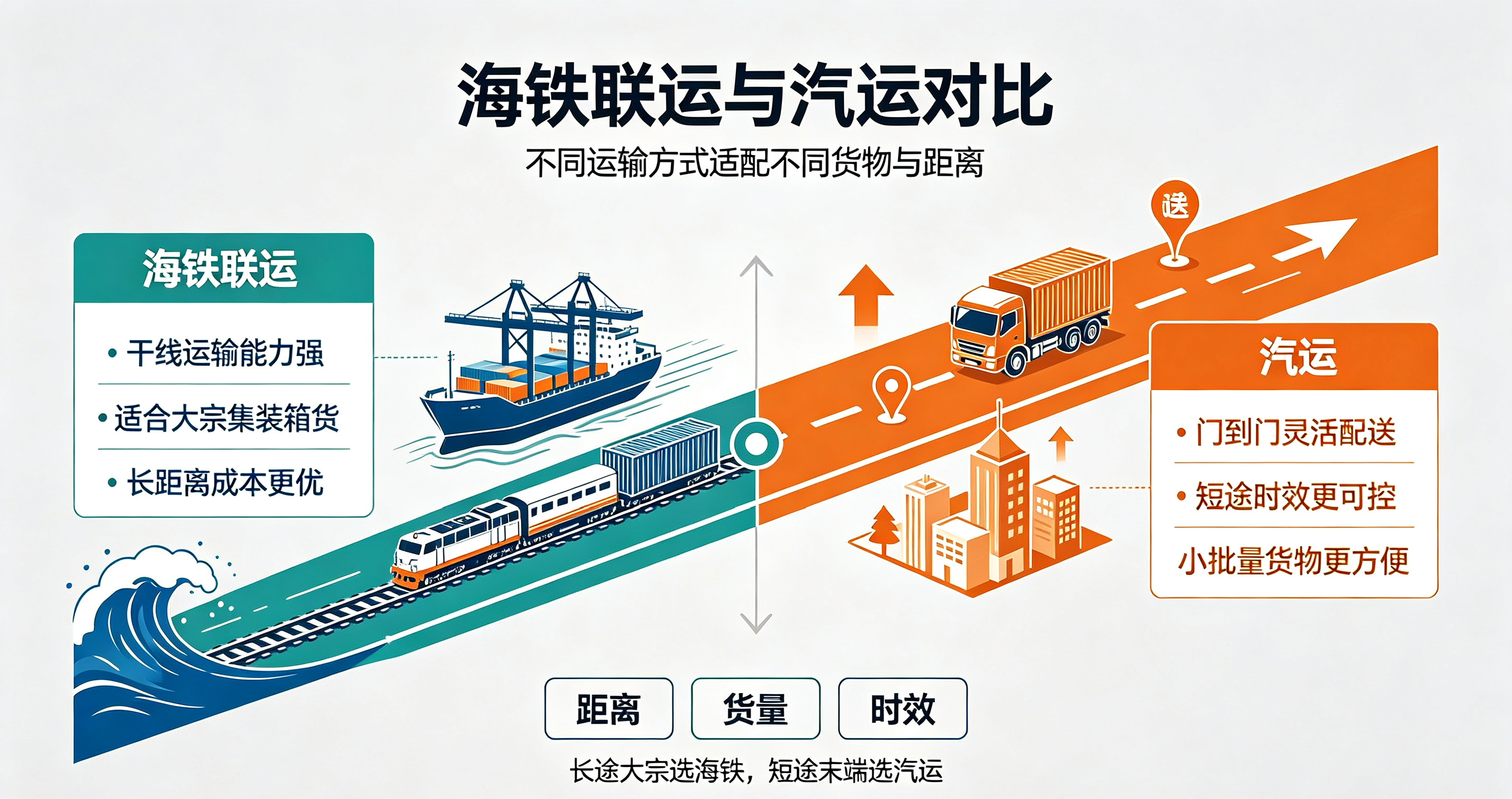 4b58ed95fefc71ca92feebe89b46ead06a48a4f98ebd3 海铁联运和汽运对比图